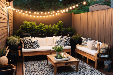 How to Create a Cozy Outdoor Space: DIY Patio and Garden Tips